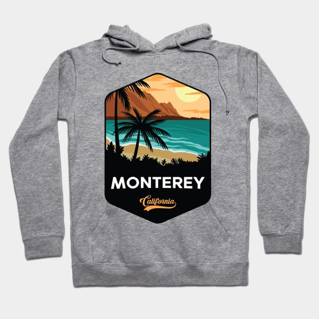 Monterey California Hoodie by Mark Studio